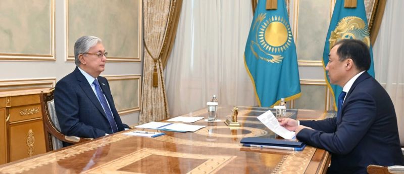Президент принял председателя правления АО «НК «ҚТЖ» Нурлана Сауранбаева