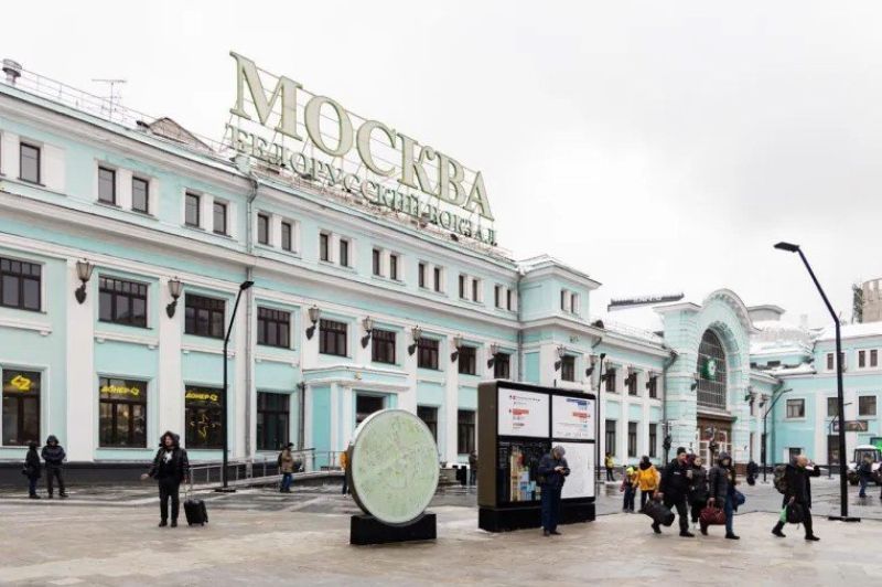 Мәскеуде Белорусь вокзалының құрылысы аяқталды