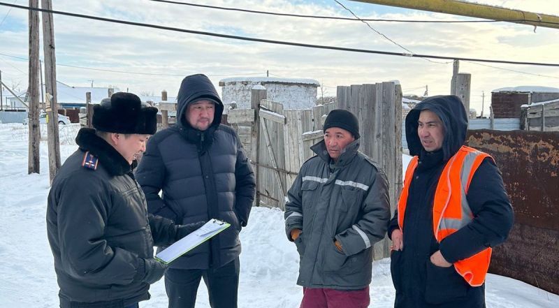 Жіңішке станциясында қауіпсіздік рейді өтті