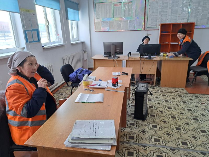 Сексеуіл станциясы өндірістік жұмыстарды асыра орындады