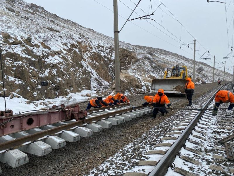 Таулы өңірде 900 метр жол жөнделді