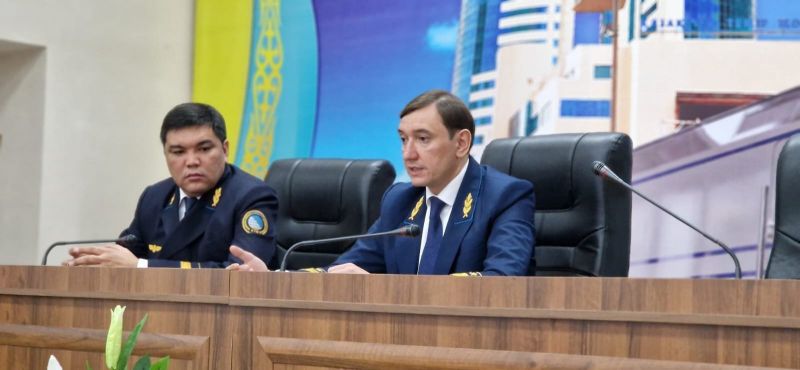 Владимир Бабиченко жұмыс сапарымен Жамбылда