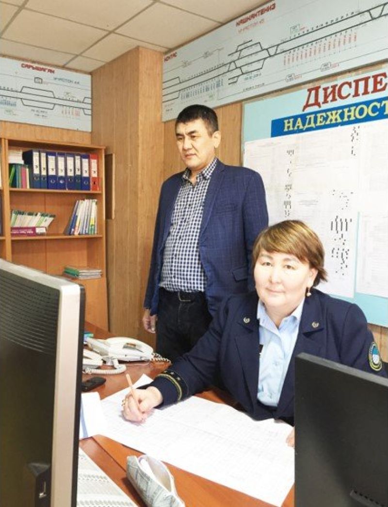 Сарышаған дистанциясында аппараттық залдар жаңғыртылуда