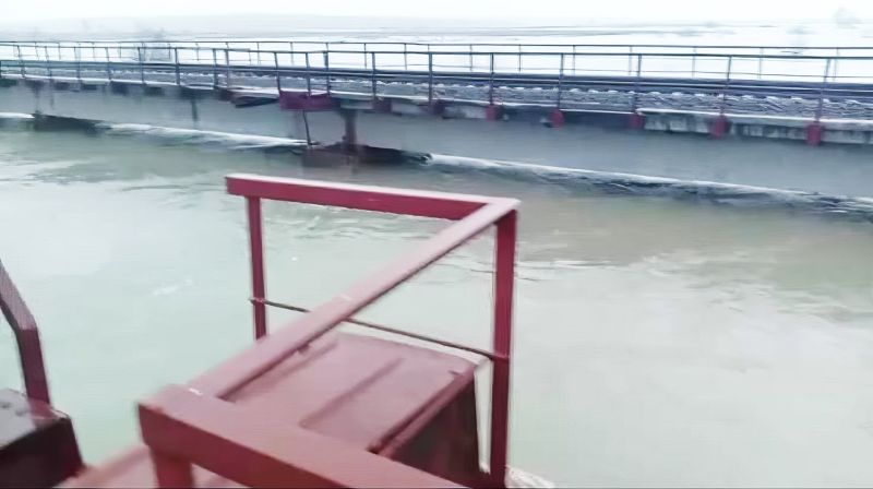 Су басқан өңірлерде пойыз кідіріссіз жүріп жатыр