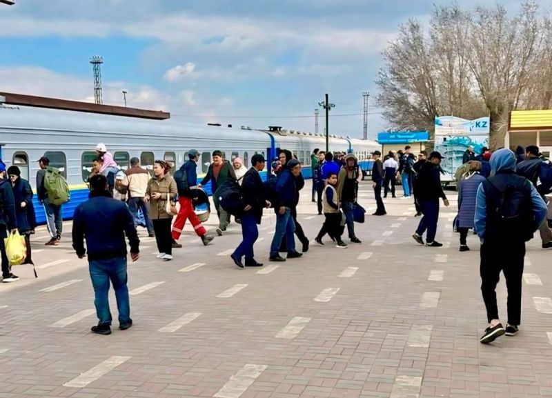 Су тасқыны кезінде 21 мыңға жуық адам ҚТЖ пойыздарымен тасымалданды