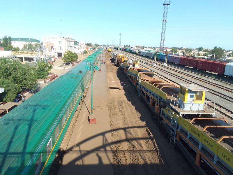 Қызылорда теміржолында үш тәулікке созылған толаскез өтті