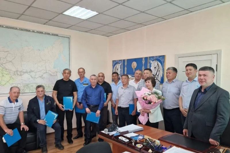 Депоның бірнеше қызметкері құрметті демалысына шықты