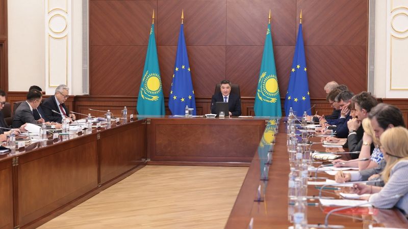 Развитие ТМТМ обсудили на заседании платформы «Казахстан-Евросоюз»