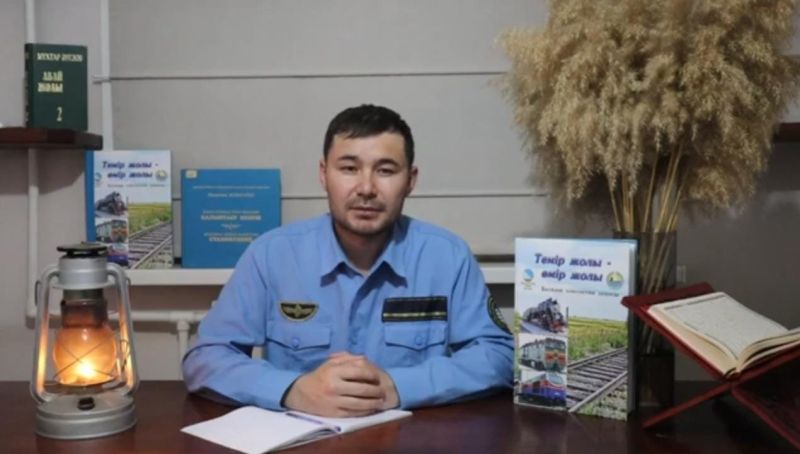 Документальный фильм о железной дороге снял помощник машиниста в Караганде