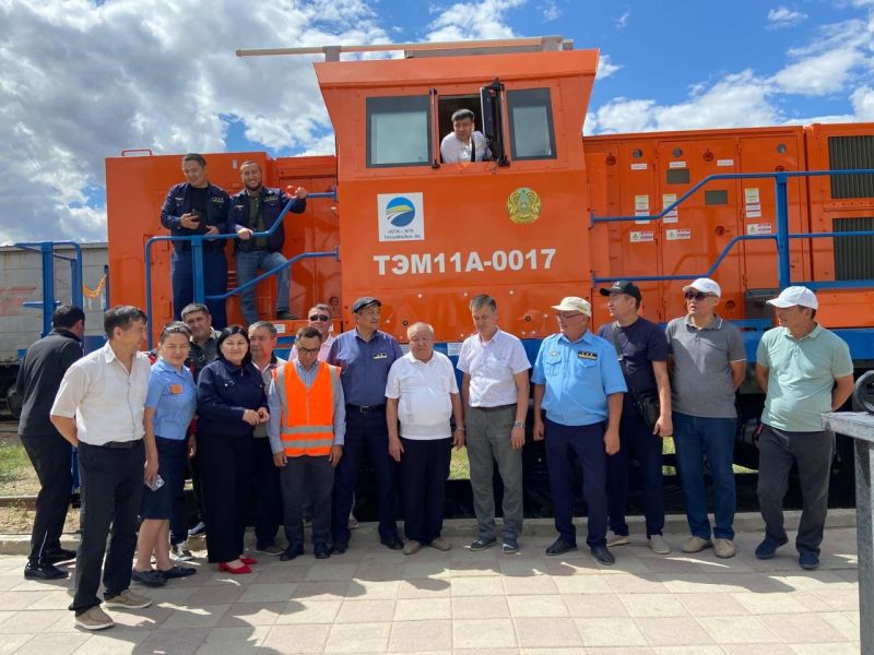 Современные маневровые тепловозы пополнили парк КТЖ
