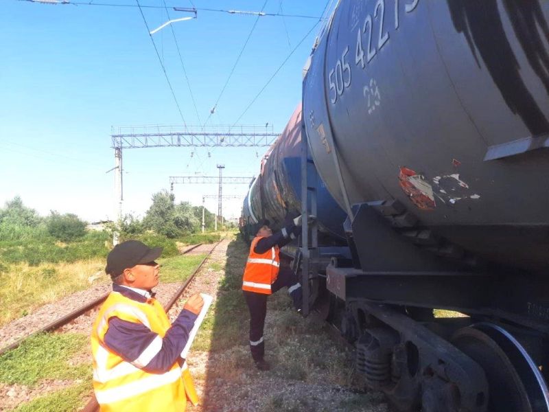 Жазатайым оқиғасыз жұмыс істеген Түрксіб станциясы алғысқа ие болды