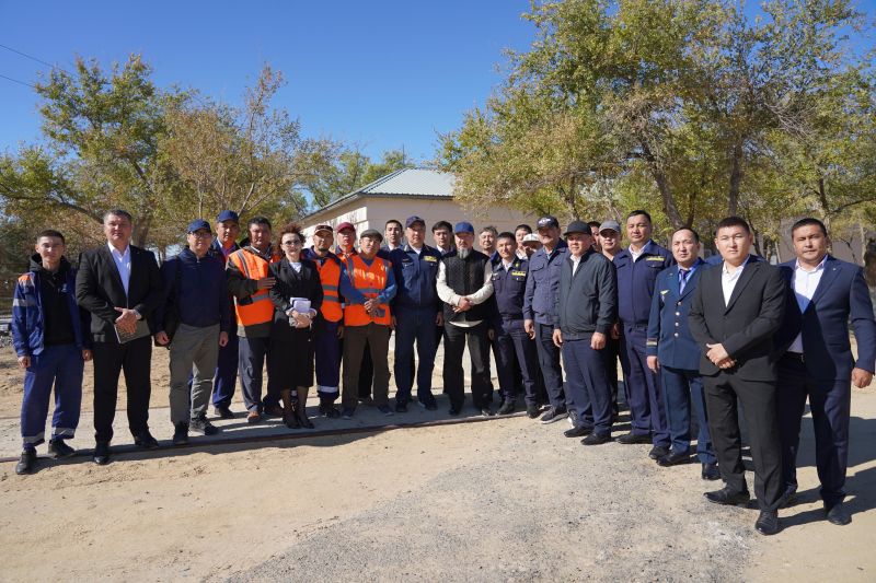 Руководство КТЖ посетило станцию Бейнеу
