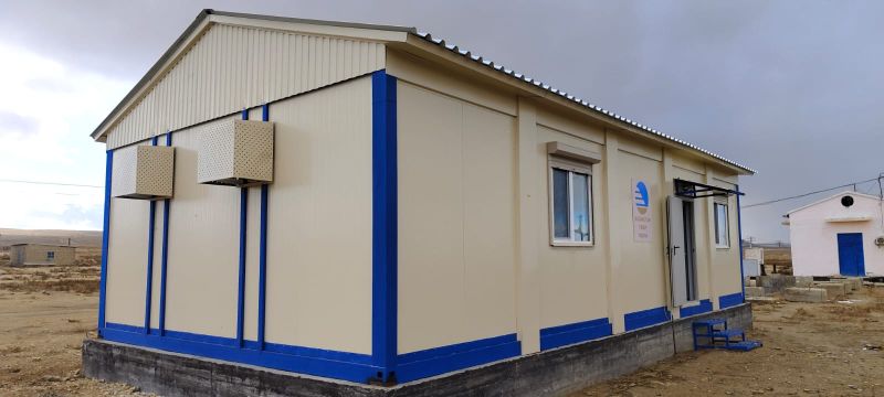 Более 20 модульных зданий установлено для железнодорожников Мангыстауского региона