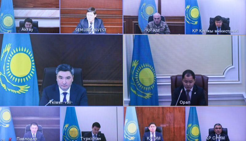 Работу по формированию пяти трансграничных хабов обсудили в правительстве Казахстана