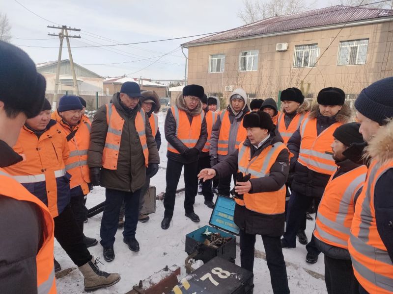 Практические технические занятия провели в Акмолинском отделении магистральной сети