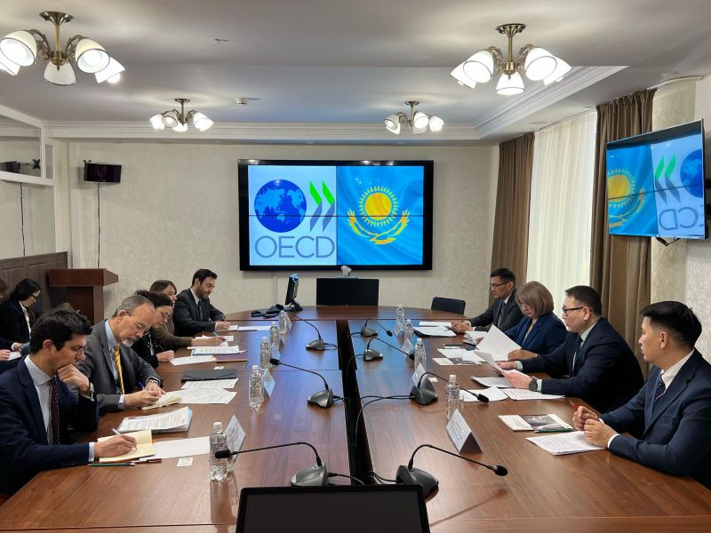 Казахстан и ОЭСР обсуждают перспективы дальнейшего сотрудничества