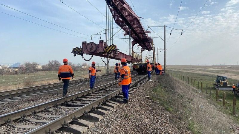 Более 244 км железнодорожного полотна капитально отремонтирует ТОО «Теміржол жөндеу»