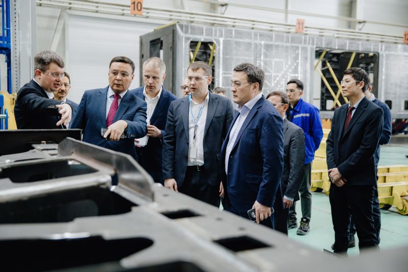 Современные пассажирские вагоны начали производить на заводе «Stadler Қазақстан»