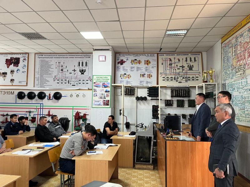 Тараз көліктегі оқу орталығында ашық есік күні өтті