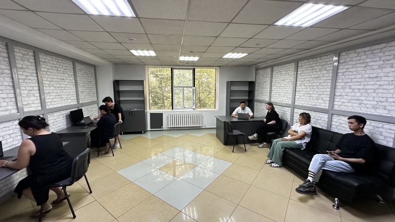 АО «Қазтеміртранс» открыло сервисный кабинет для грузоотправителей и получателей в Кокшетау