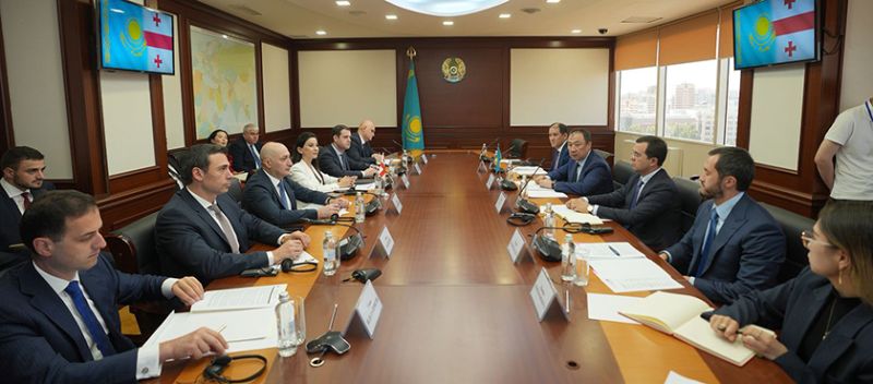 Развитие Среднего коридора и контейнерных перевозок обсудили Казахстан и Грузия