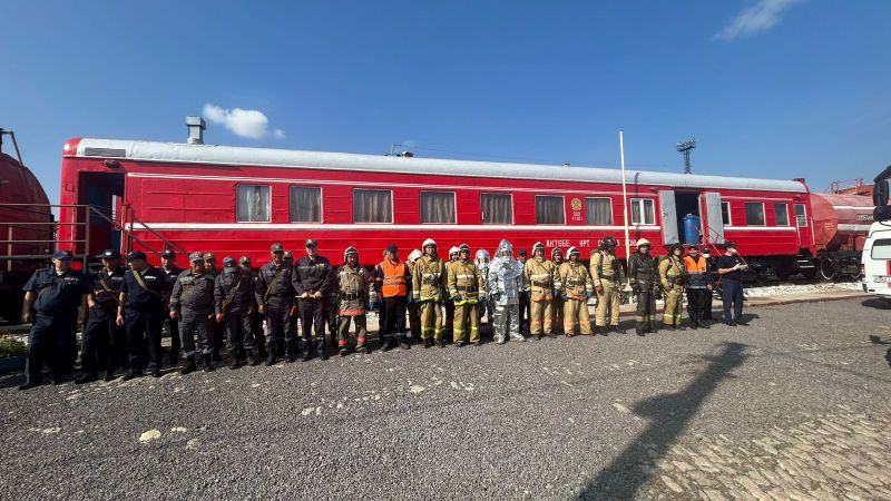 Жолаушылар вагонынан өрт шыққанда...