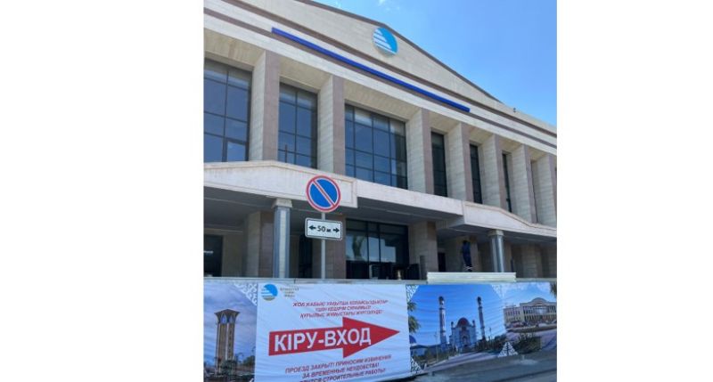 Тараз вокзалының қос қабаты түгел жаңарады