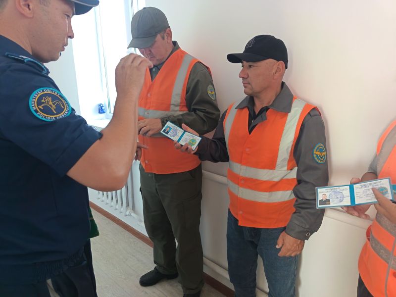 Сай-Өтес станциясында «Қызметтік қару» жедел алдын алу шарасы өтті