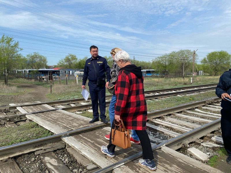 Жіңішке станциясында кезекті рейд өтті