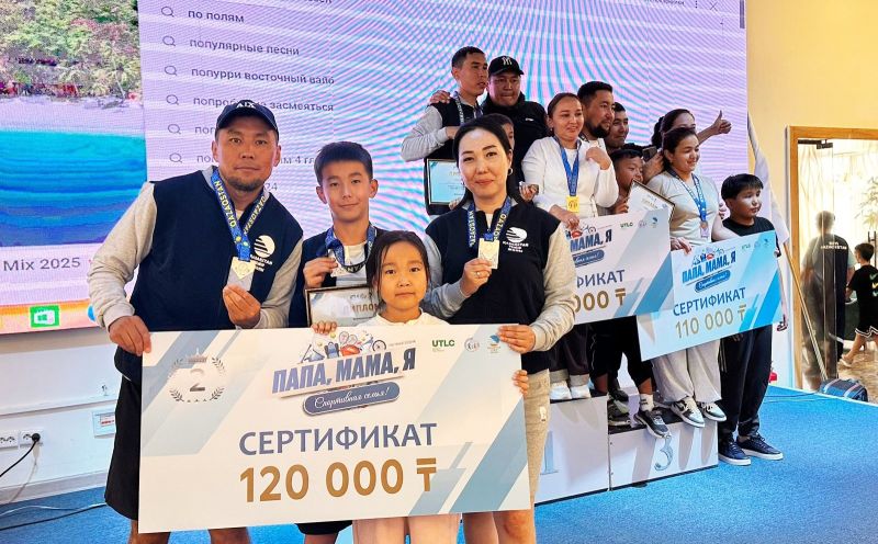 Салауатты өмірді серік еткен отбасы