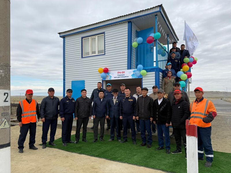 Сексеуіл станциясында өткел ғимараты пайдалануға берілді