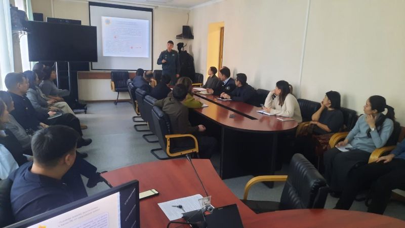 Железнодорожники приняли участие в занятии по гражданской обороне в Павлодаре