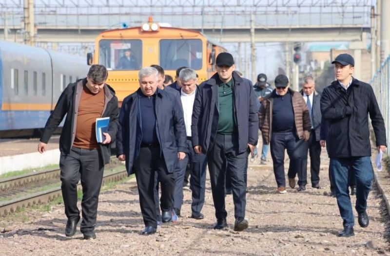 Приграничные стыки Сарыагаш и Сырдарья готовятся к увеличению пропускной способности