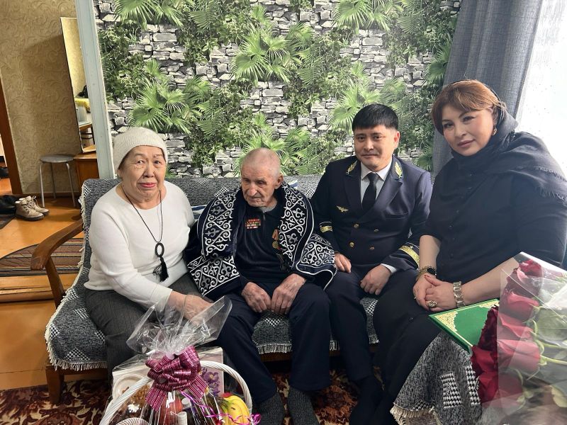Ветеран Великой Отечественной войны Василий Григораш отметил 100-летний юбилей