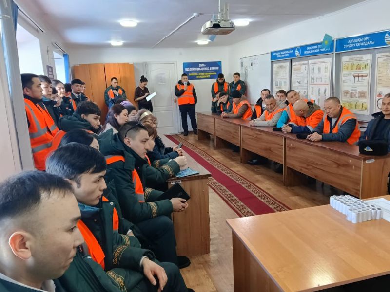 Семинар по профилактике туберкулеза для железнодорожников прошел в Караганде