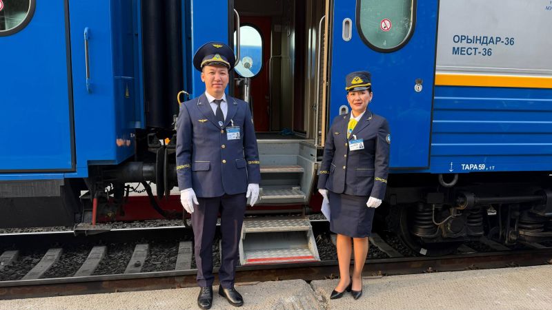 ҚТЖ Өзбек темір жолдарымен бірлесіп кезекті «Keruen Express» туристік пойызын ұйымдастырды