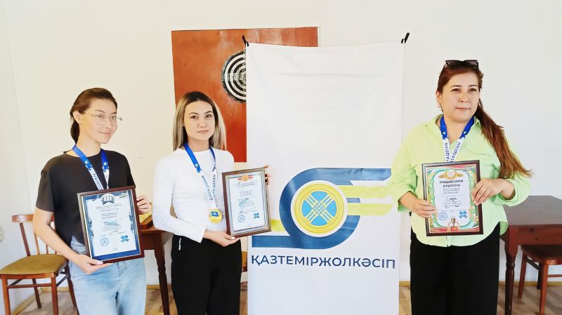 Тараз теміржолшылары арасында тораптық спорт жарысы өтті