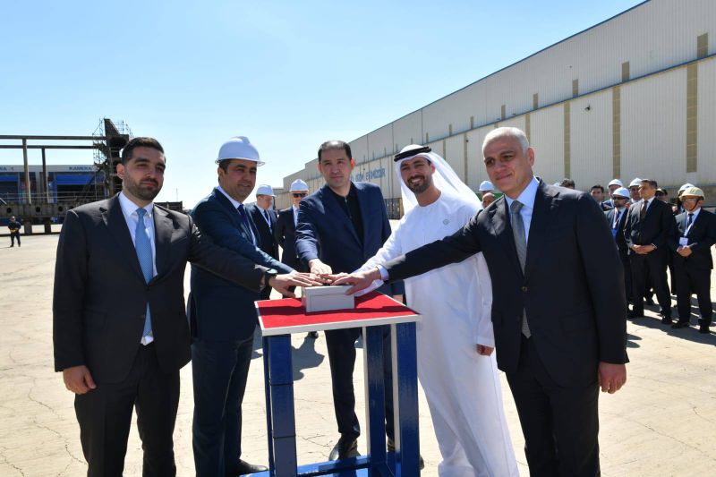 Бакуде Қазақстанға арналған алғашқы контейнерлік кеменің құрылысы басталды