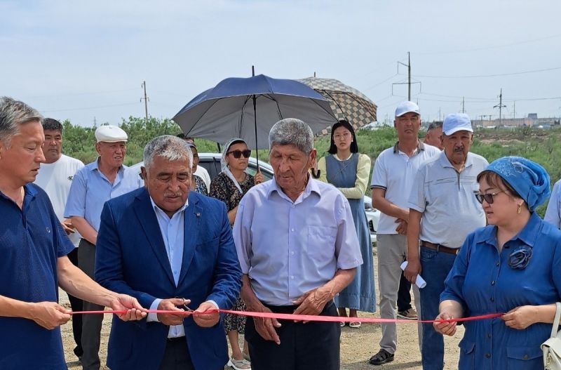 Жаңа көшеге майдангер әрі теміржолшы Өтеубай Ордабайұлының есімі берілді
