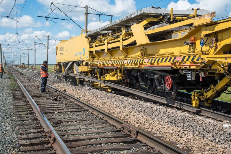 КТЖ обновило 686 км железнодорожного пути