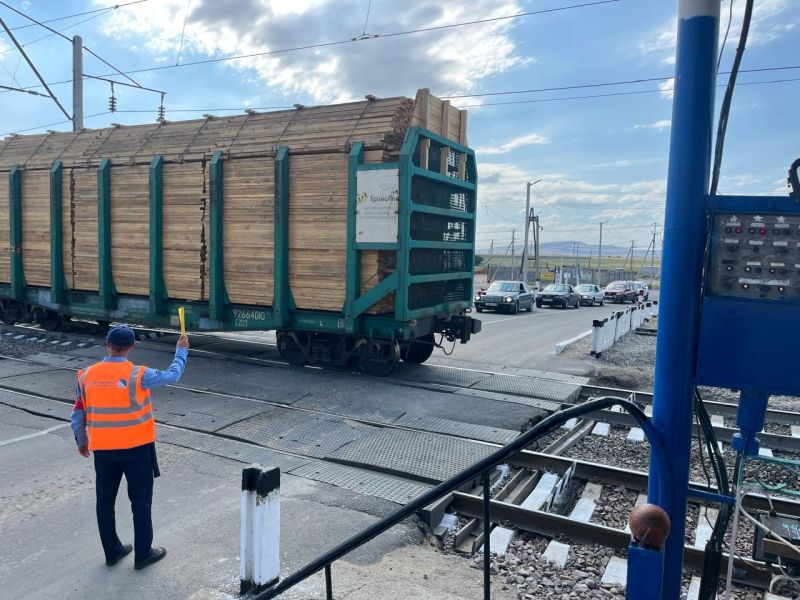 Таразда теміржолдағы қауіпсіздік бойынша рейд өтті