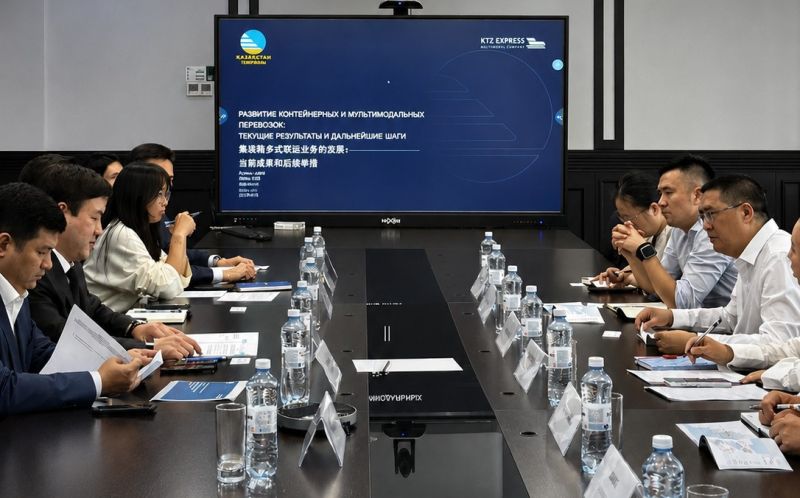 KTZ Express и порт Чэнду обсудили развитие международных перевозок