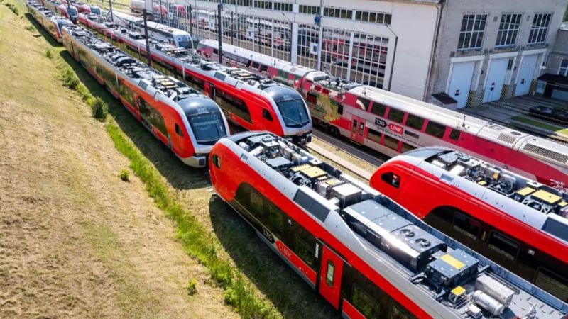 Литваға 12 жаңа Stadler Flirt пойызы жеткізілді