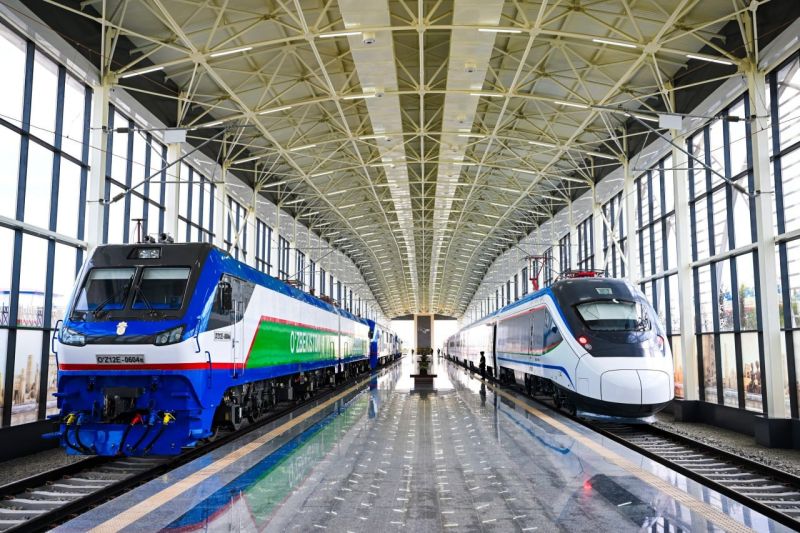 Өзбекстанда Қытайдың CRRC компаниясы шығарған алғашқы push-pull пойызы пайдалануға берілді