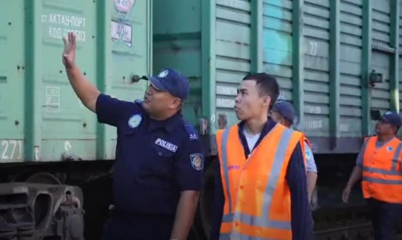 Ақтөбе вокзалында вандализмге қарсы рейд өтті