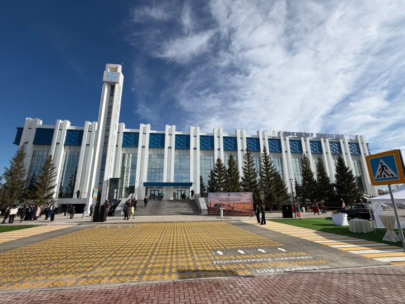 Реконструкция железнодорожного вокзала завершена в Кокшетау