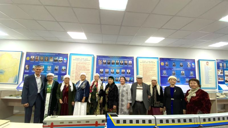 Қарттарым – қазынам: теміржол ардагерлері бас қосты