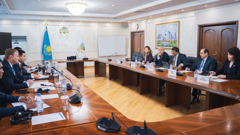 ҚТЖ провело серию переговоров о развитии ТМТМ и увеличении грузопотоков
