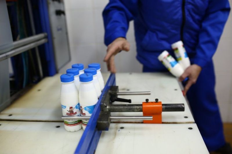 Зиянды өндірісте жұмыс істейтін қызылордалық теміржолшылар сүтпен қамтамасыз етілді