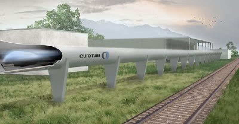 В Швейцарии построят испытательный участок по технологии Hyperloop. В проекте принимают участие железные дороги страны